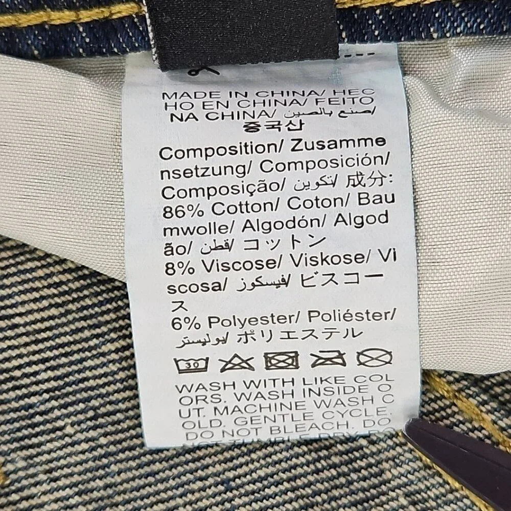 Manfinity Jeans Men's 5XL (50x31) Indigo Wash Stretch Denim EUC Comfort Workwear